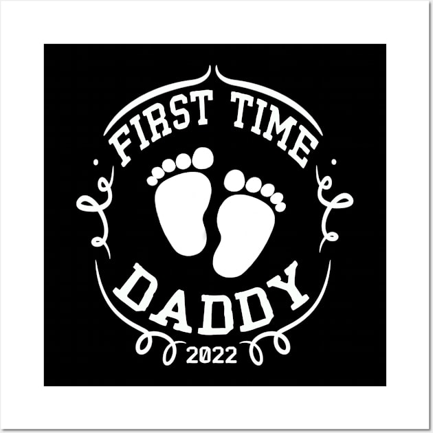 first time daddy 2022 Wall Art by Leosit